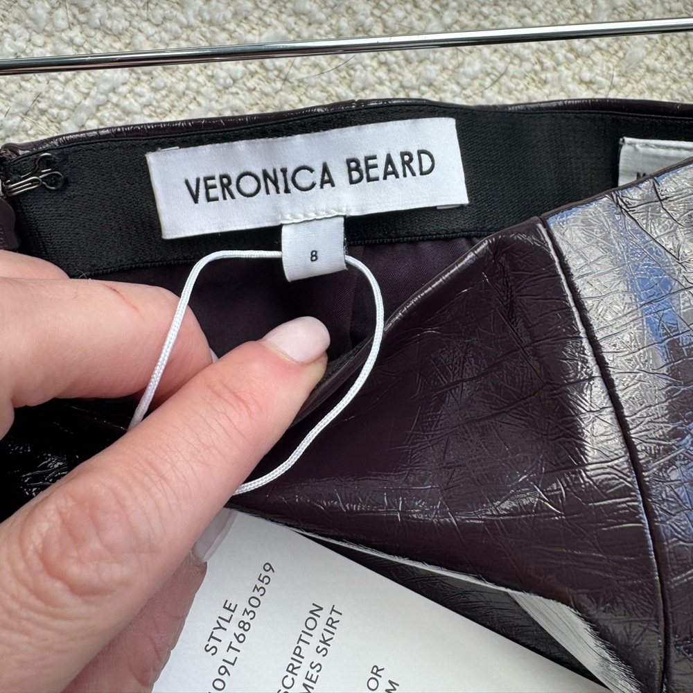 Veronica Beard Plum Holmes Skirt